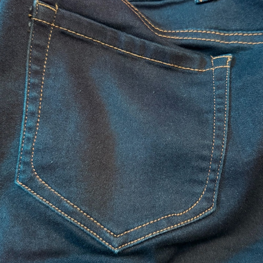Dark Blue Denim Jeans - Picture 2 of 2